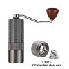 Portable Manual Coffee Bean Grinder High Quality CNC Stainless Precision Steel Core Bean Crusher Kitchen Supplies - gray 5 Stars