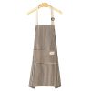 1pc Adjustable Kitchen Cooking Apron - Coffee