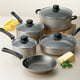 Tramontina 9 Piece Non-Stick Cookware Set, Champagne - Tramontina