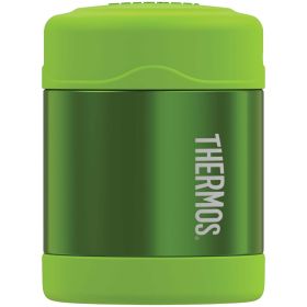 Thermos F3006Lm6 10-Ounce Stainless Steel Funtainer Food Jar (Lime Green) - Thermos