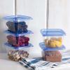 Essential Total Kitchen 83-Piece Combo Set, White - Red