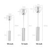 Stainless Steel Egg Rotary Whisk, Semi-Automatic Egg Beater Mixer - 12 inch