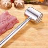 Kitchen Tools Tendon Breaking Hammer Steak Hammer - Silver A - Kitchen gadgets