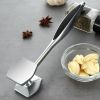 Kitchen Tools Tendon Breaking Hammer Steak Hammer - Silver & Black - Kitchen gadgets