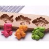 Wooden Moon Cake Mold DIY Rice Cake Baking Mold Children Steamed Bread Mold Dinosaur 25g - Default