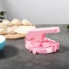 1pc Dough Pressing Tool Presser Dumpling Skin Press Dumpling Wrapper Making Mold - Pink