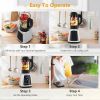 Professional Countertop Blender 8-in-1 Smoothie Soup Blender with Timer - as show