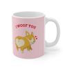 I Woof You Dog Lovers Mug - One Size