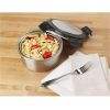 Mainstays 28 oz Round Insulated Food Container, Stainless Steel - Mainstays