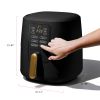 6 Quart Touchscreen Air Fryer - Black Sesame