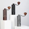 Portable Manual Coffee Bean Grinder High Quality CNC Stainless Precision Steel Core Bean Crusher Kitchen Supplies - gray 5 Stars