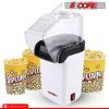 Popcorn Machine Hot Air Electric Popper Kernel Corn Maker Bpa Free No Oil 5 Core POP - White