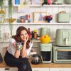 6 Quart Touchscreen Air Fryer - Sage Green