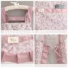1pc Polyester Cotton Apron, Cute Rabbit Ears Apron, Adjustable Strap And Large Pockets Apron, Kitchen Cooking Baking Bib Apron, Chef Apron - Pink