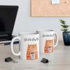 Start the Day Right Cat Holding Goldfish Coffee Tea Mug - One Size